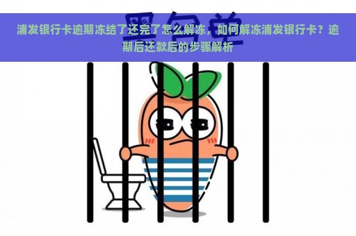 浦发银行卡逾期冻结了还完了怎么解冻，如何解冻浦发银行卡？逾期后还款后的步骤解析