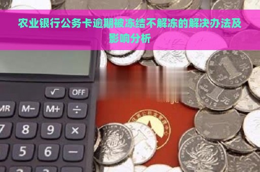 农业银行公务卡逾期被冻结不解冻的解决办法及影响分析