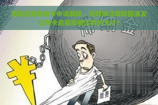 浦发逾期被销卡申请解除，如何申请解除因浦发信用卡逾期而被注销的卡片？