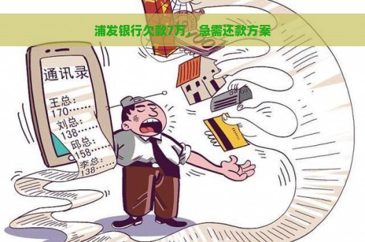 浦发银行欠款7万，急需还款方案