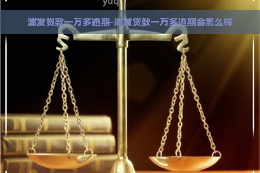 浦发贷款一万多逾期-浦发贷款一万多逾期会怎么样