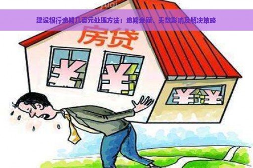 建设银行逾期几百元处理方法：逾期金额、天数影响及解决策略