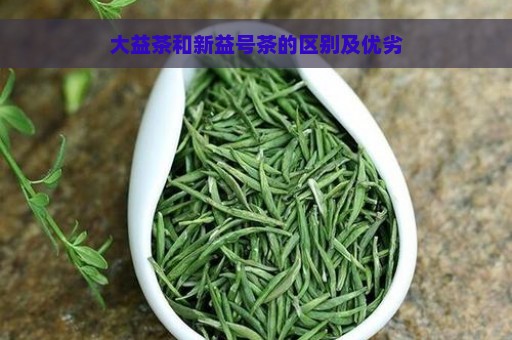 大益茶和新益号茶的区别及优劣