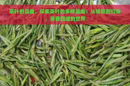 茶叶的品类，探索茶叶的多样品类：从绿茶到红茶，茶香四溢的世界