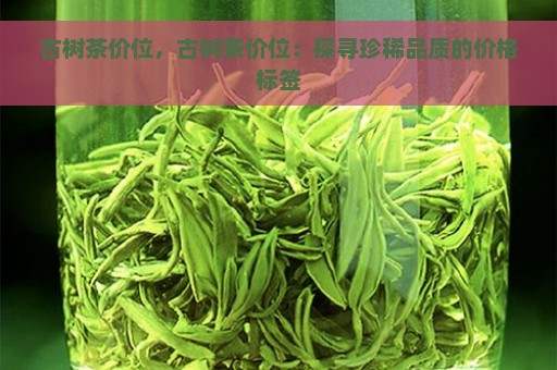 古树茶价位，古树茶价位：探寻珍稀品质的价格标签