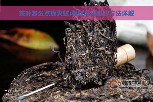 茶叶怎么点燃灭蚊:驱蚊与灭蚊子方法详解