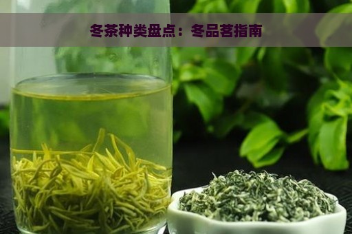 冬茶种类盘点：冬品茗指南