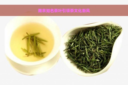 南京知名茶叶引领茶文化新风