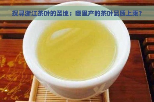 探寻浙江茶叶的圣地：哪里产的茶叶品质上乘？