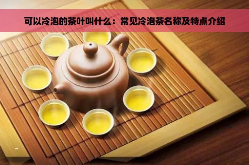 可以冷泡的茶叶叫什么：常见冷泡茶名称及特点介绍