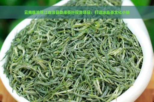 云南临沧双江自治县勐库茶叶投资项目：打造冰岛茶文化小镇