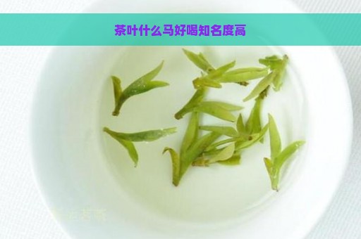 茶叶什么马好喝知名度高