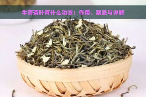 牛蒡茶叶有什么功效：作用、禁忌与详解