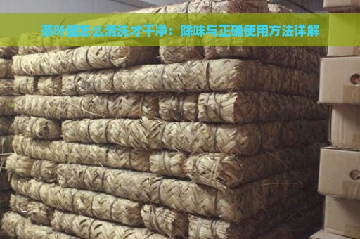 茶叶罐怎么清洗才干净：除味与正确使用方法详解