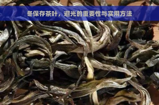 冬保存茶叶，避光的重要性与实用方法