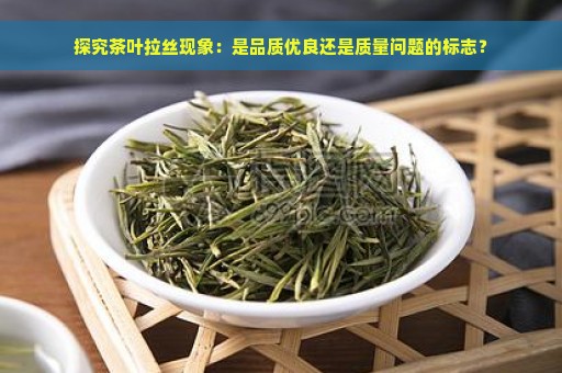 探究茶叶拉丝现象：是品质优良还是质量问题的标志？