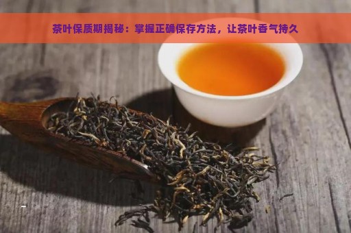 茶叶保质期揭秘：掌握正确保存方法，让茶叶香气持久