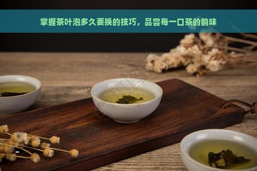 掌握茶叶泡多久要换的技巧，品尝每一口茶的韵味