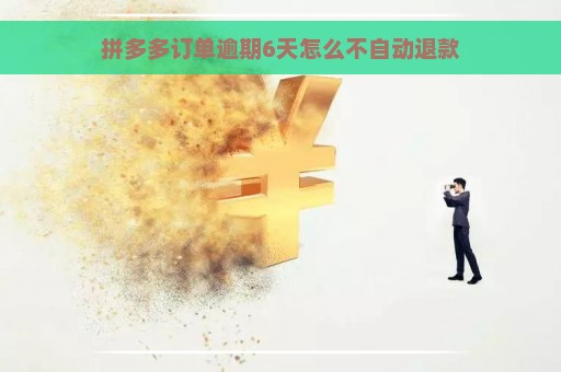 拼多多订单逾期6天怎么不自动退款