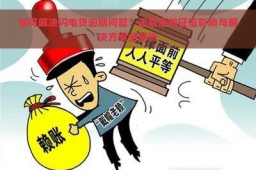 如何解决闪电贷逾期问题？逾期后的征信影响与解决方案全解析