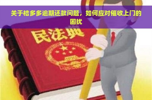 关于桔多多逾期还款问题，如何应对催收上门的困扰