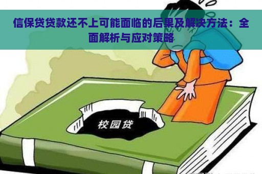 信保贷贷款还不上可能面临的后果及解决方法：全面解析与应对策略