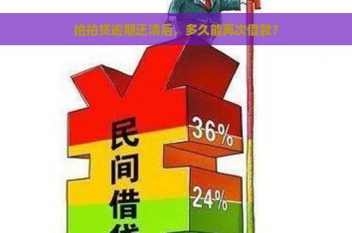 拍拍贷逾期还清后，多久能再次借款？