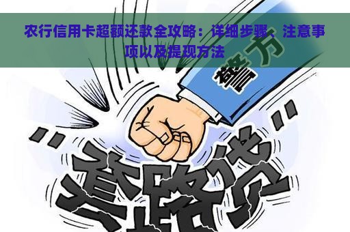 农行信用卡超额还款全攻略：详细步骤、注意事项以及提现方法