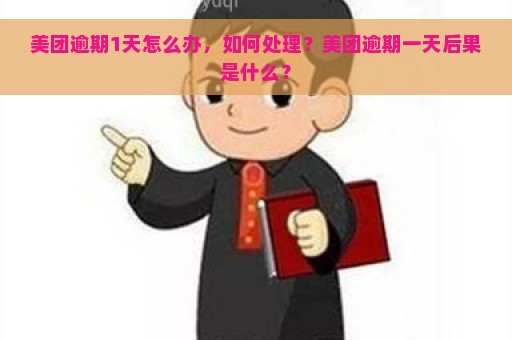 美团逾期1天怎么办，如何处理？美团逾期一天后果是什么？