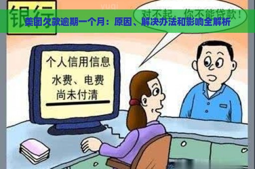 美团欠款逾期一个月：原因、解决办法和影响全解析