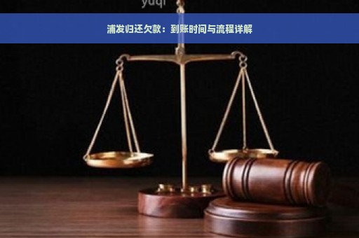 浦发归还欠款：到账时间与流程详解