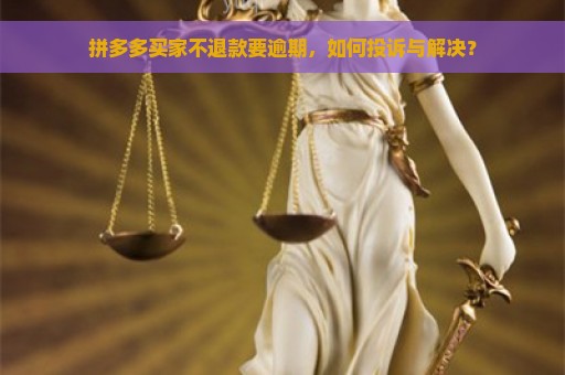 拼多多买家不退款要逾期，如何投诉与解决？