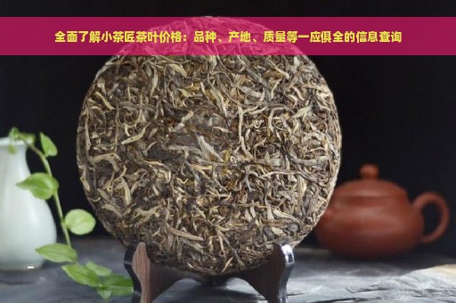 全面了解小茶匠茶叶价格：品种、产地、质量等一应俱全的信息查询