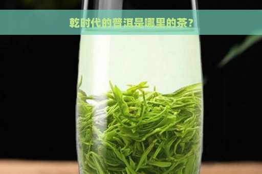 乾时代的普洱是哪里的茶？