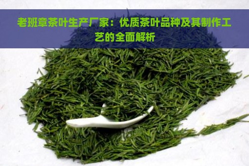 老班章茶叶生产厂家：优质茶叶品种及其制作工艺的全面解析