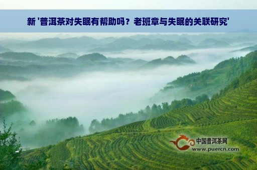 新 '普洱茶对失眠有帮助吗？老班章与失眠的关联研究'