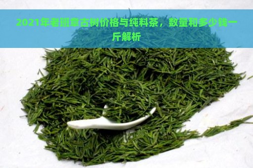 2021年老班章古树价格与纯料茶，数量和多少钱一斤解析