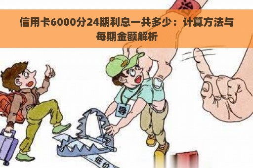 信用卡6000分24期利息一共多少：计算方法与每期金额解析