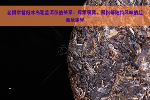 老班章昔归冰岛和普洱茶的关系：探索易武、曼松等独特风味的起源及差异