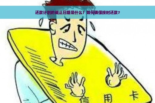 还款计划的截止日期是什么？如何确保按时还款？