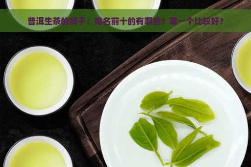 普洱生茶的牌子：排名前十的有哪些？哪一个比较好？