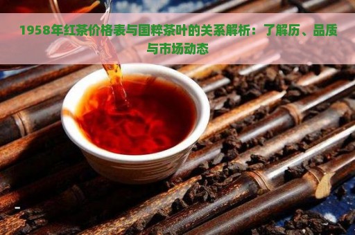 1958年红茶价格表与国粹茶叶的关系解析：了解历、品质与市场动态