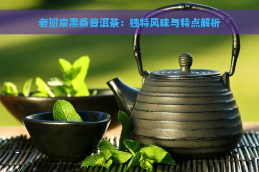 老班章黑条普洱茶：独特风味与特点解析