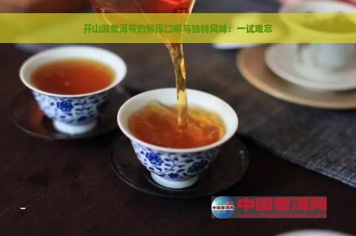 开山派普洱茶的醇厚口感与独特风味：一试难忘