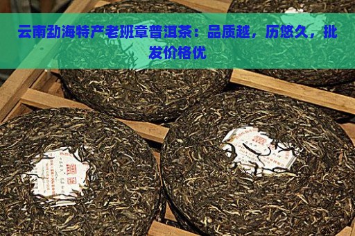 云南勐海特产老班章普洱茶：品质越，历悠久，批发价格优