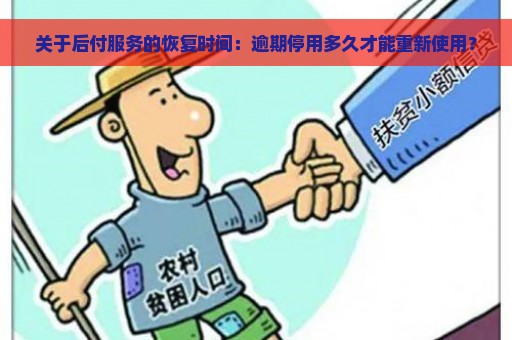 关于后付服务的恢复时间：逾期停用多久才能重新使用？