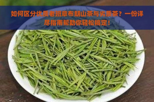 如何区分优质老班章布朗山茶与劣质茶？一份详尽指南帮助你轻松搞定！