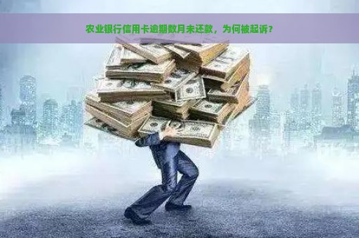 农业银行信用卡逾期数月未还款，为何被起诉？