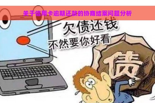 关于信用卡逾期还款的协商结案问题分析