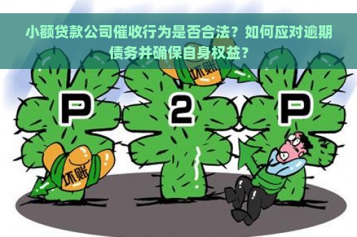 小额贷款公司催收行为是否合法？如何应对逾期债务并确保自身权益？